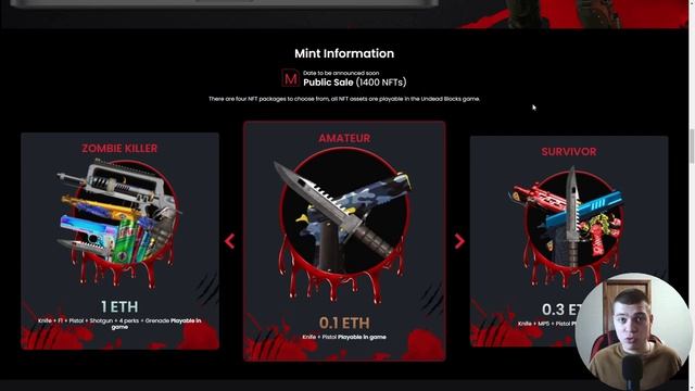 НОВАЯ NFT-ИГРА ПРО ЗОМБИ, В КОТОРОЙ МОЖНО ЗАРАБОТАТЬ I Undead Blocks смотреть онлайн