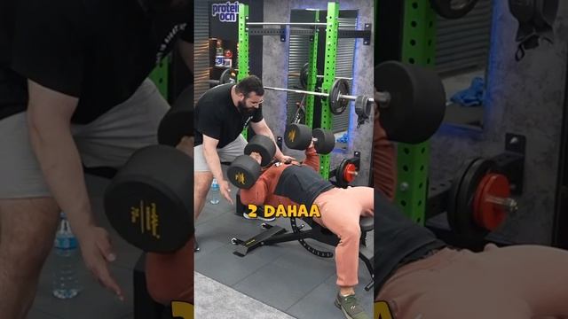 70 KG DUMBBELL DENEME 2 | @TunaTavus  @m.y.hulk