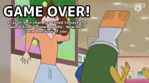 (English XBOX 360 bootleg) Shinchan GreatestAdventure Continue + Game over