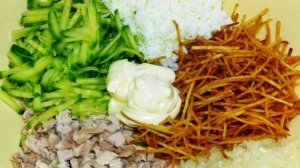 Салат Гнездо глухаря (рецепт классический)