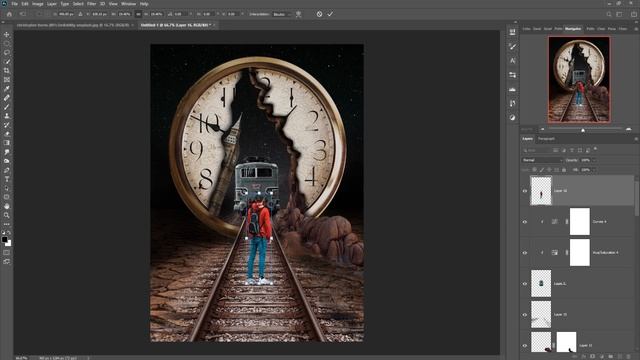 Broken Watch Photoshop Manipulation Tutorial By Picture Fun смотреть онлайн