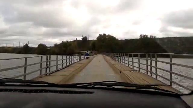 Новомичуринск понтонный мост