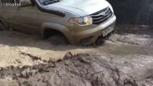 Покатушки бездорожье  УАЗ Патриот  Часть 1