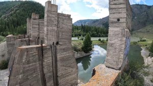 Горный Алтай Акташская ГЭС и окрестности Акташа Июль 2022