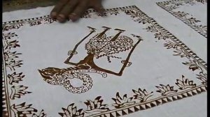 Batik traditional fabric of Java