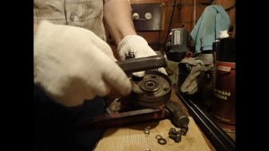 Замена подшипника натяжного ролика Almera N 16.