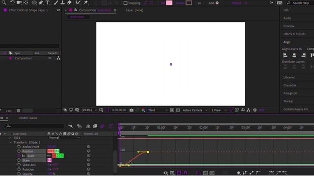 circle burst | after effects смотреть онлайн