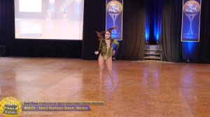 WSS19 - Yared Martinez Duron Pro Open Solo Ladies Shines Bachata 2nd Place