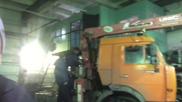 Ремонт манипулятора UNIC 540 в Москве