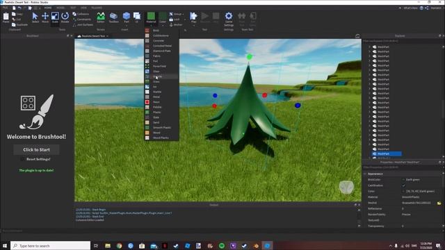 How To Make A LowPoly Pine Tree (ROBLOX STUDIO) смотреть онлайн
