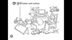 Kid's Box 1,  Unit 3, AB, page 22, exercise 9