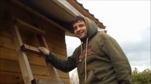 Подшив свесов крыши и монтаж торцевых планок металлочерепицы. День 41-42