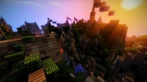 Майнкрафт - Средневековый город Ривертон (Minecraft - Medieval city Riverton)
