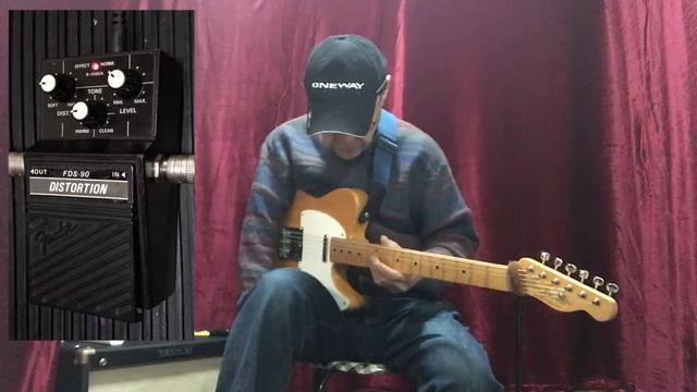 Fender FDS-90 Distortion function check video смотреть онлайн
