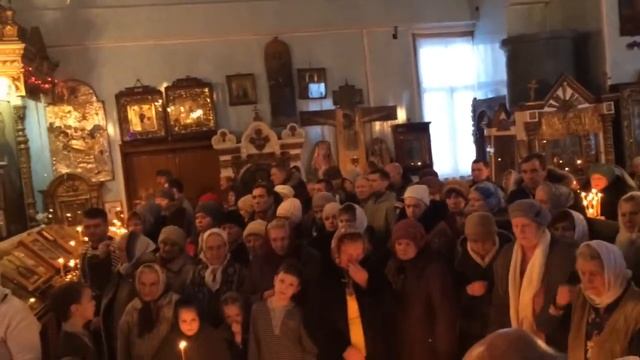 Праздник Крещения Господня. Освящение воды смотреть онлайн