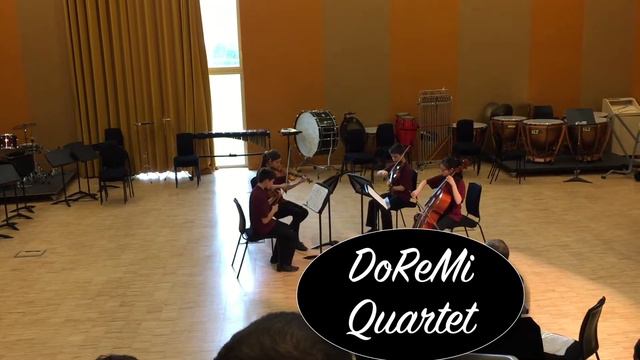 Doremi Quartet plays Danse Macabre by Camille Saint-Säens смотреть онлайн