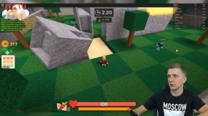 ВЫЖИВАНИЕ на ОСТРОВЕ с БОМБАМИ в ROBLOX Как Здесь ВЫЖИТЬ Летсплей от папы FFGTV