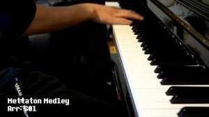 Undertale - Mettaton Medley (piano)