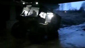 Вездеход на ободрышах, по типу Лесник