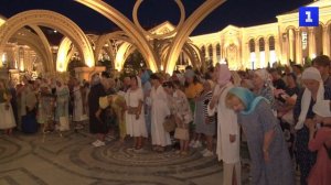 В храм-парке Нового Херсонеса состоялось первое Богослужение
