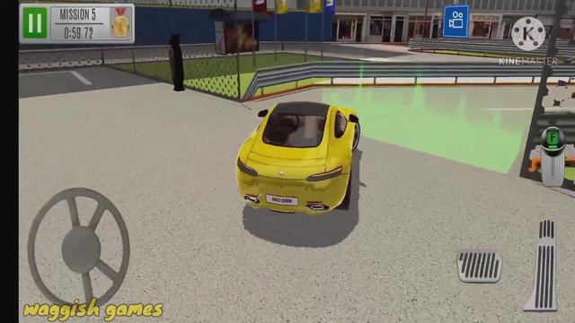 Yellow Mercedes Driving | Multi Level 7 Car Parking Simulator | Android Gameplay | #1