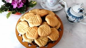 Быстрое печенье за 10 минут. Как из простых продуктов приготовить домашнее рассыпчатое печенье