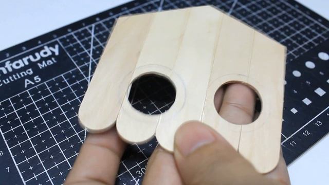 SIMPLE DIY - Making my own Ninja Star Shuriken using (12 Pieces) Popsicle Sticks WITHOUT POWERTOOLS смотреть онлайн