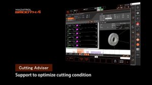 Mazak Integrex i-800V/8 machining demonstration