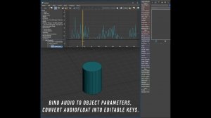 Dark Max № 98 - Bind audio to object parameters, convert AudioFloat into editable keys.