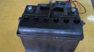 Как сделать обслуживание аккумулятора.