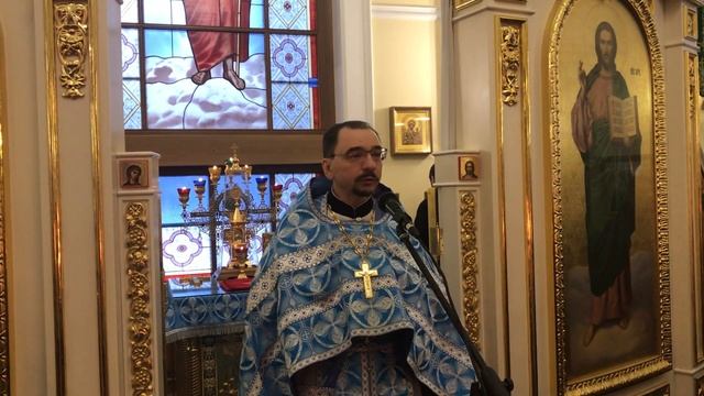 Введение во храм Пресвятой Богородицы. Проповедь протоиерея Владимира Кочубея