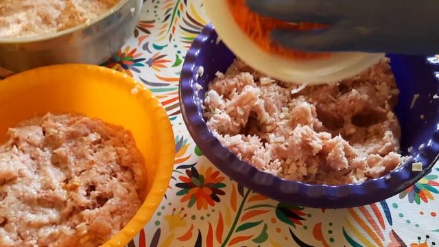 Заготовки из фарша.