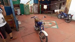Мопед Рига 16 с мотором Альфа 110см