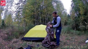 Установка палатки Normal Lotos 2