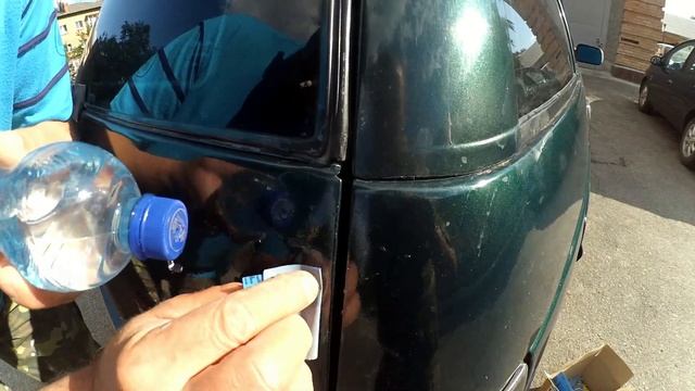 Как убрать потеки лака на автомобиле .Легко и без проблем.