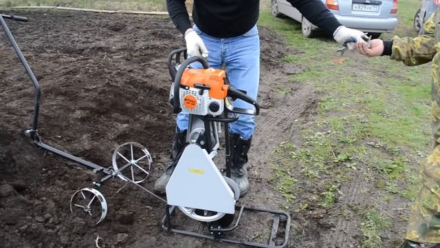 Мотолебедка дача (Приставка к бензопиле) 180+250.avi смотреть онлайн