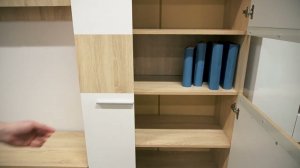 Шкаф витрина Рона низкий