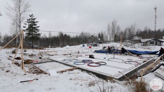 УШП зимой: шатёр от снега над стройплощадкой | 2D | Мендсары | Андрей Шанс VLOG#14 смотреть онлайн