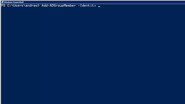 PowerShell and AD groups смотреть онлайн