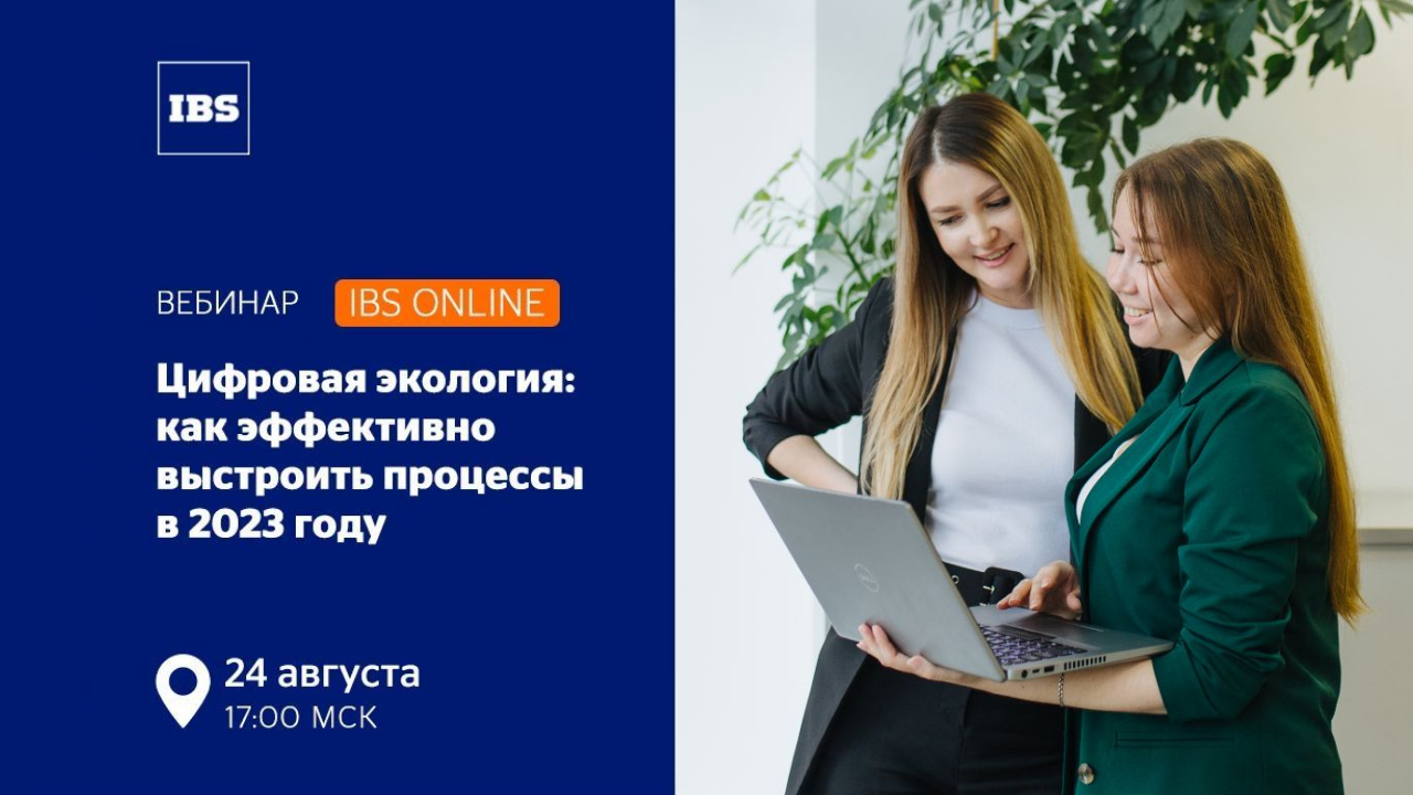 IBS Online — Цифровая экология как эффективно выстроить процессы