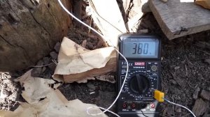 Температура в точке фокуса линзы / The temperature in focus point of lense