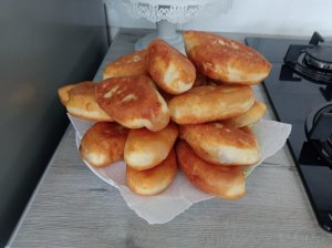 ПИРОЖКИ С КАРТОШКОЙ. ТЕСТО НА КЕФИРЕ