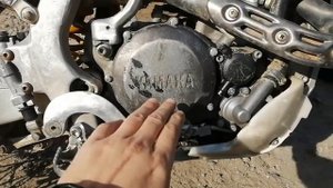 Yamaha yz250f. Клин мотора. Ремонт
