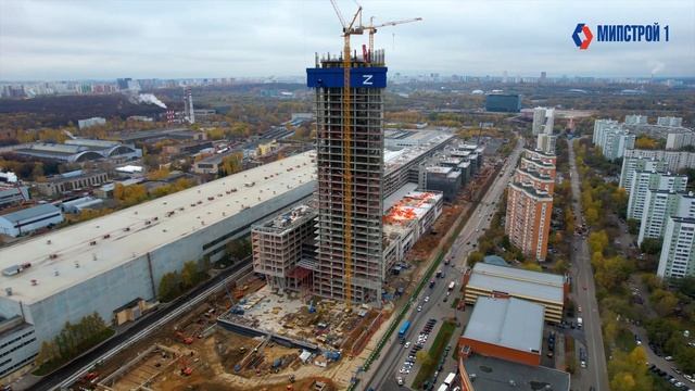 Национальный космический центр. Ход строительства смотреть онлайн