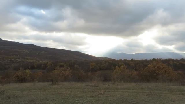 Природа Крымских гор осенью