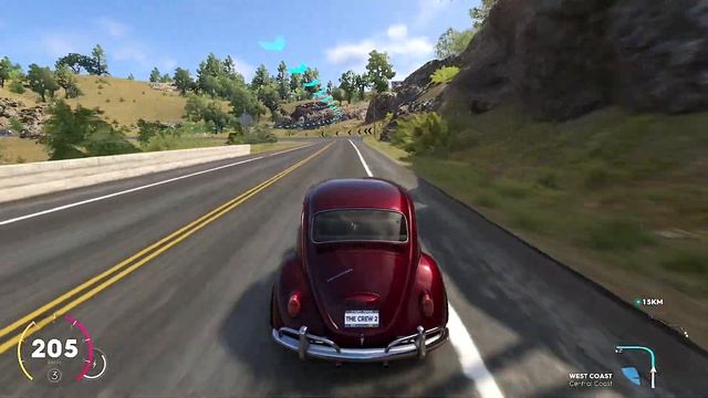 Los Angeles to San Francisco - Volkswagen Beetle - Crew 2 смотреть онлайн