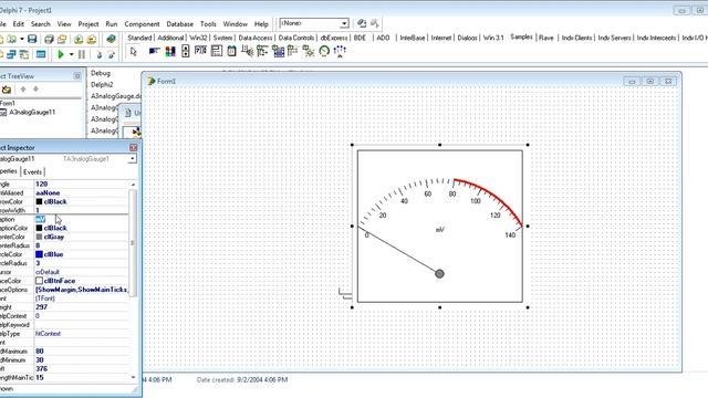 How to Add Analog Gauge In Delphi 7 смотреть онлайн