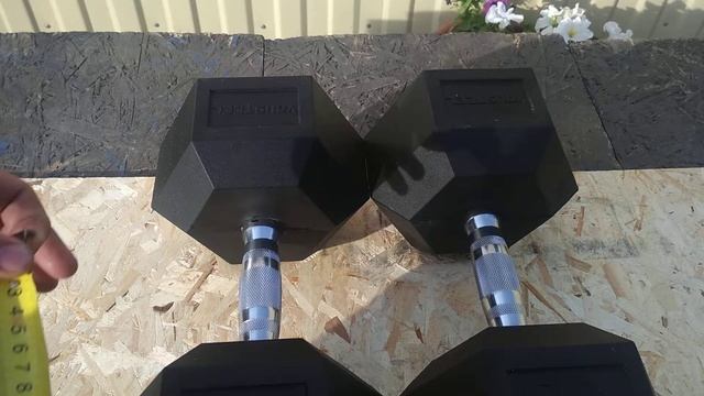 Спорт164.Обзор гексагональных гантелей по 30 кг смотреть онлайн