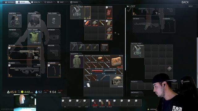 M1A is waay to OP! so many kills in labs - Escape From Tarkov смотреть онлайн