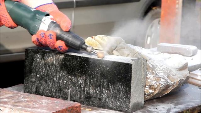 обработка габбро фигурной фрезой смотреть онлайн